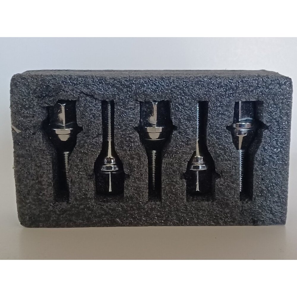 FF-7B026C M12 x 1.25 Wheel Lug Bolts Chrome, 5 Lot